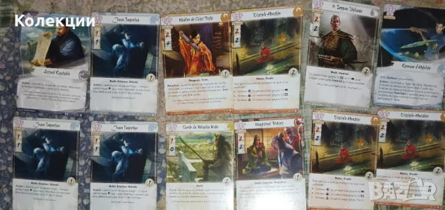 Разнообразие от карти на Marvel и Legend of the five rings, снимка 8 - Колекции - 51147425