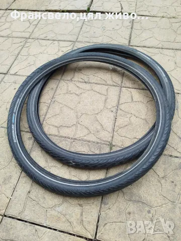 26 цола гуми за велосипед колело schwalbe marathon , снимка 1