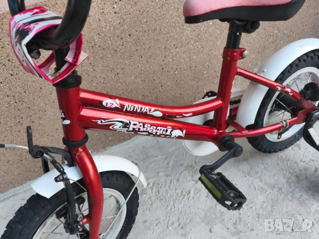 Детски велосипед 12 цола , снимка 5 - Детски велосипеди, триколки и коли - 51152361