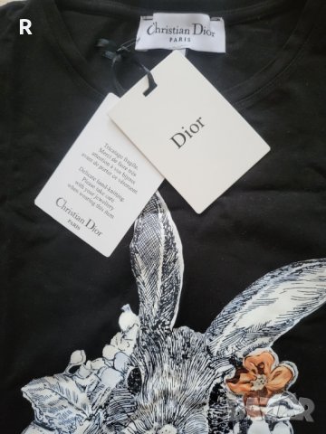 Диор дамска тениска , снимка 4 - Тениски - 42558627