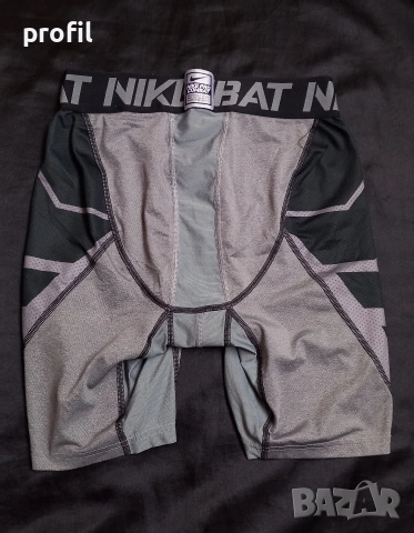 Nike Pro Combat Hypercool L къс мъжки клин, снимка 4 - Спортни дрехи, екипи - 54358999