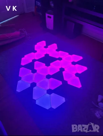 Смарт LED панели Nanoleaf, висок клас, нови, снимка 2 - Лед осветление - 56154060