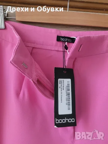 Нов розов панталон BOOHOO, снимка 7 - Панталони - 56334827