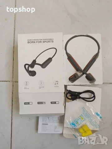 НОВИ слушалки с костна проводимост B8,  Bluetooth, MP3, 8 часа бат., снимка 3 - Bluetooth слушалки - 50494749