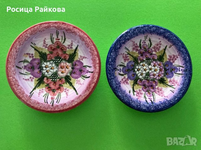 Малки декоративни чинийки за стена