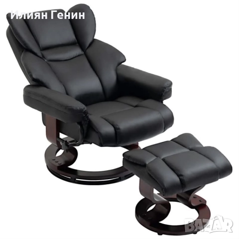 Релаксиращ фотьойл с табуретка, снимка 9 - Столове - 52572270