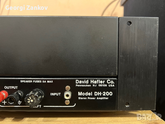 Hafler DH-200 MOSFET, снимка 4 - Ресийвъри, усилватели, смесителни пултове - 44584132