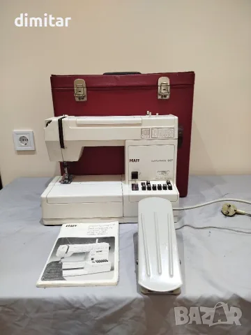 Метална шевна машина PFAFF hobby matic 907 , снимка 2 - Шевни машини - 55889822