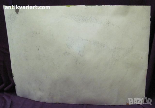 Стара Картина Беширов акрилни бои, подписана, снимка 7 - Картини - 31822201