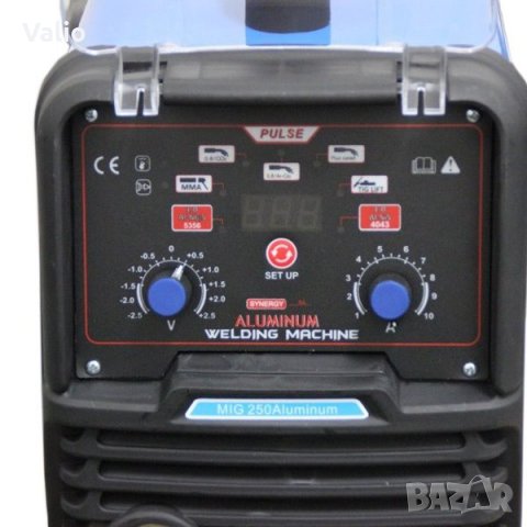 Со2 с два шланга MIG-MMA 250 синергичен телоподаващ апарат за алуминии, снимка 6 - Други инструменти - 38090928