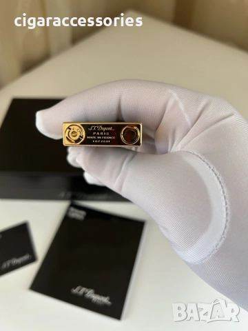 Запалка S.T. Dupont Ligne 2 Fuente – пълен комплект, отлично състояние, снимка 3 - Запалки - 56135651