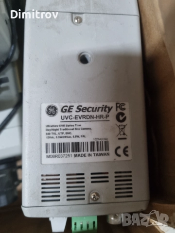 Камера за видео наблюдение - аналогова GE Security, снимка 2 - Аналогови камери - 52314059