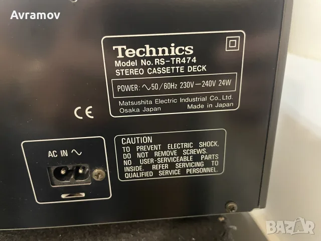 дек Technics RS-TR474, снимка 9 - Декове - 55982637
