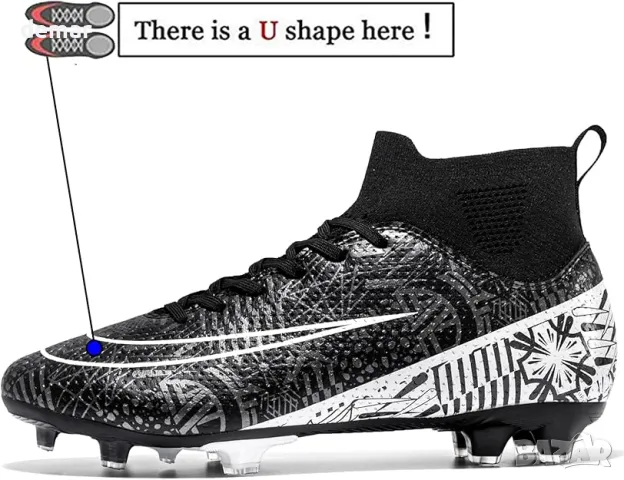 Мъжки футболни обувки Donbest с шипове, снимка 4 - Спортни обувки - 50033862