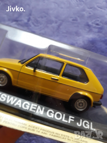 Volkswagen Golf JGL. 1.43 DEAGOSTINI.!, снимка 6 - Колекции - 36557179