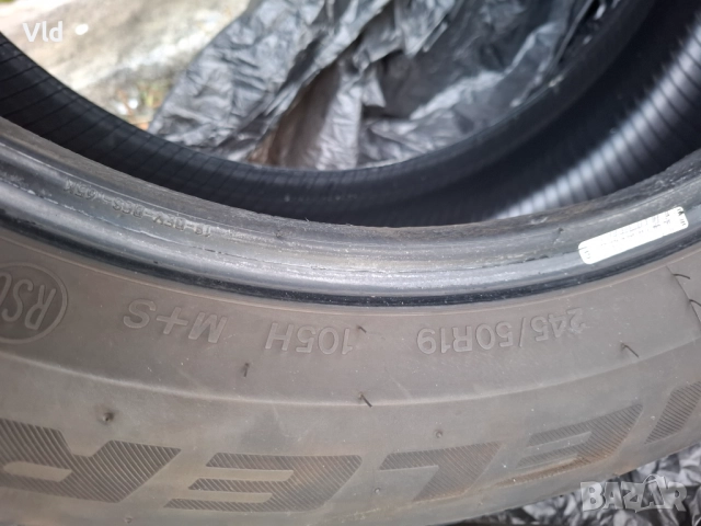 Продавам рънфлат гуми Bridgestone всесезонни Размер 245/50 R19 105 H , снимка 10 - Гуми и джанти - 52140774