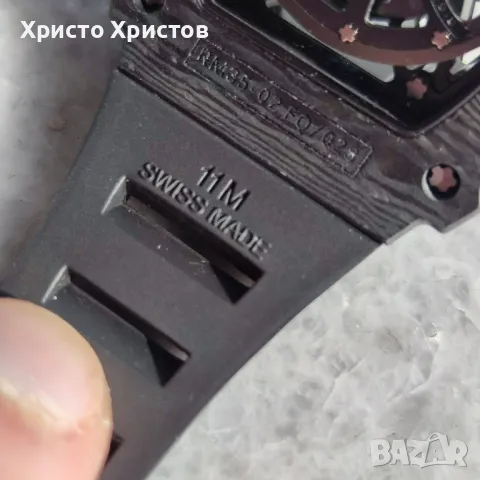 Мъжки луксозен часовник Richard Mille Rafael Nadal RM 35-02 Cloning , снимка 11 - Мъжки - 49126083