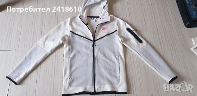 Nike Tech Full Zip Hoodie Mens Size S НОВО! ОРИГИНАЛ! Мъжки Суитшърт!, снимка 8 - Спортни дрехи, екипи - 51572357