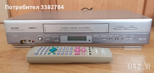 Видео рекордер SHARP VC-MH815 Hi-Fi stereo Sp/Lp/Ep 