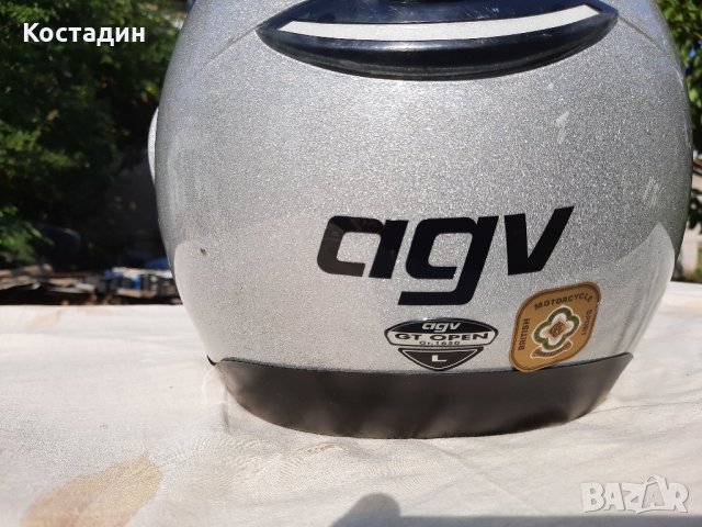 Модулна каска AGV  GT   Размер L, снимка 6 - Аксесоари и консумативи - 29284309