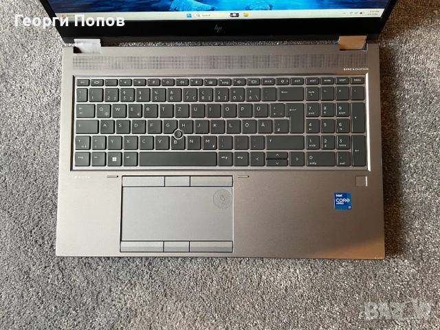 i7 - 11850H, RTX 3000 6GB, 32GB RAM, 1TB NVMe SSD M.2 - HP Zbook Fury G8 - 15.6'' IPS FHD, снимка 5 - Лаптопи за работа - 54055373