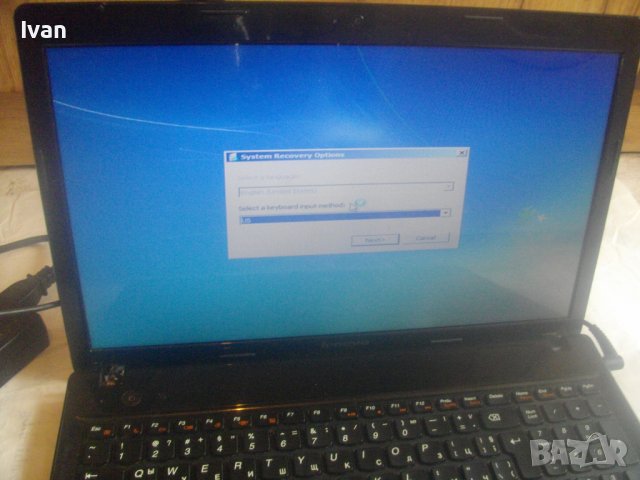 LENOVO G585-Отличен Лаптоп 15,4"-Почти Нов-4GB RAM-Без HD-Със Зарядно-БГ Клавиатура-Леново, снимка 18 - Лаптопи за дома - 44312638