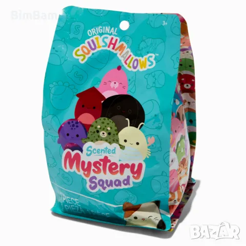 Плюшена ароматизирана играчка изненада - Mystery Squad  Squishmallows™ - Морски същества 