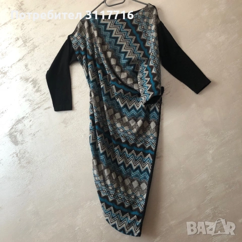 Дамска асиметрична рокля