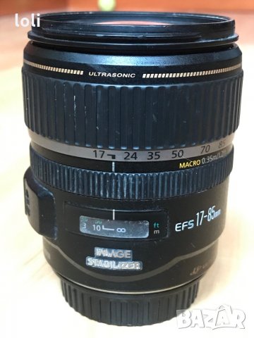 Canon EF-S 17-85mm f/4-5.6 IS USM обектив, снимка 2 - Обективи и филтри - 35564877