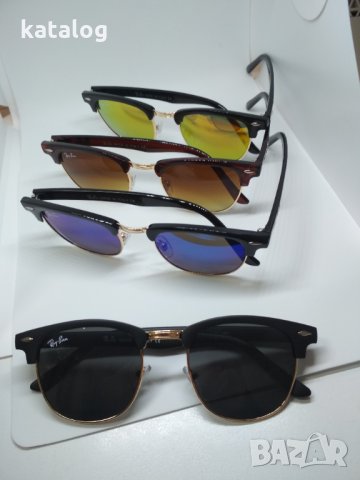 RB 3016 clubmaster logo collection слънчеви очила реплика, снимка 2 - Слънчеви и диоптрични очила - 31417978