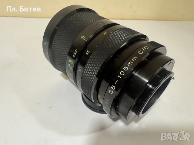Обектив  Soligor 35-105mm f/3.5 , снимка 4 - Обективи и филтри - 56431728
