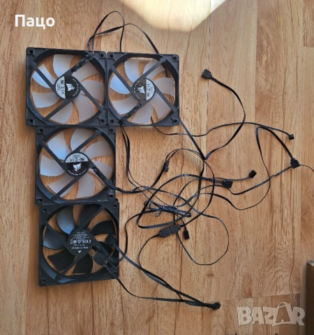 Вентилатори Corsair  4 броя, снимка 5 - Други - 54322477