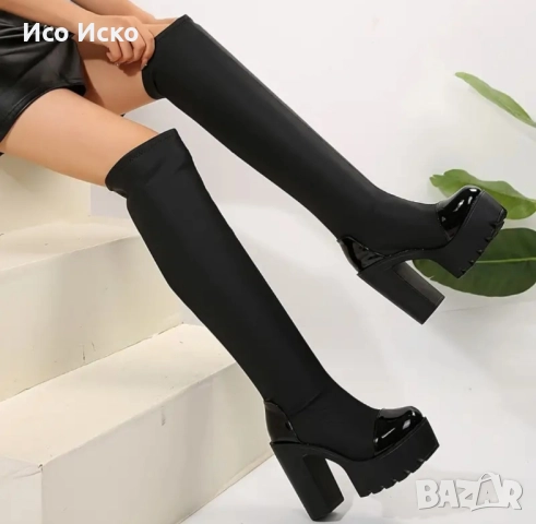 Дамски модерни ботуши , снимка 5 - Дамски ботуши - 51979978