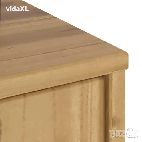 vidaXL Страничен шкаф ODDA 40x24x79 cm масивна дървесина бор, снимка 9 - Бюфети - 56147525