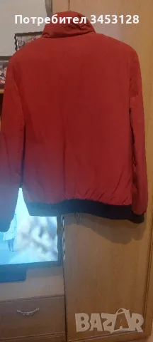 Дебело ,червено яке, снимка 3 - Якета - 47603497