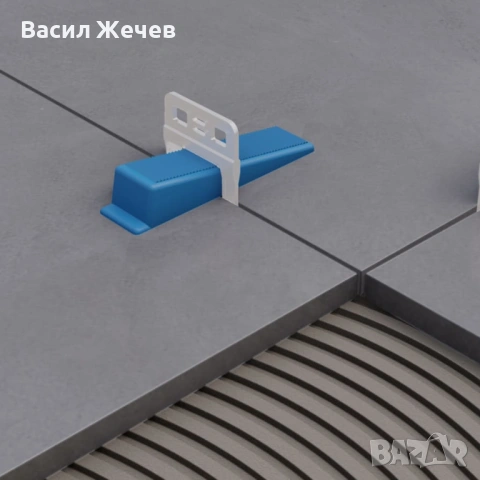 Дистанционер / клипс за система за нивелиране на плочки (1.00, 1.50, 2.00 мм) - 200 бр., снимка 3 - Други инструменти - 54020692