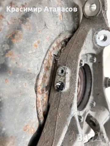 Шенкел главина заден ляв за Мерцедес Е-класа W211.седан 2.2 Cdi. 150кс.2003г, снимка 4 - Части - 49122255