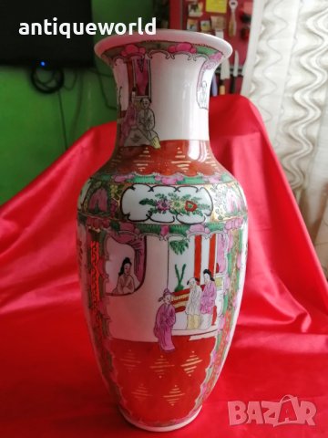 Стара Китайска Ваза ,Династия Куанлонг Family Rose