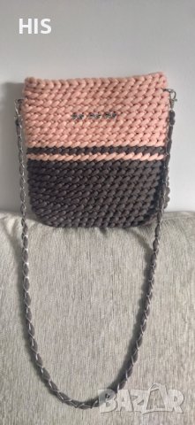 Плетени луксозни дамски чанти, ръчна изработка, модерна визия, снимка 10 - Чанти - 42698111