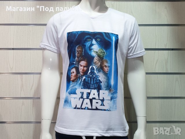 Нова мъжка тениска с трансферен печат STAR WARS (Междузвездни войни) - SITH LORD PALPATINE, снимка 3 - Тениски - 29855840