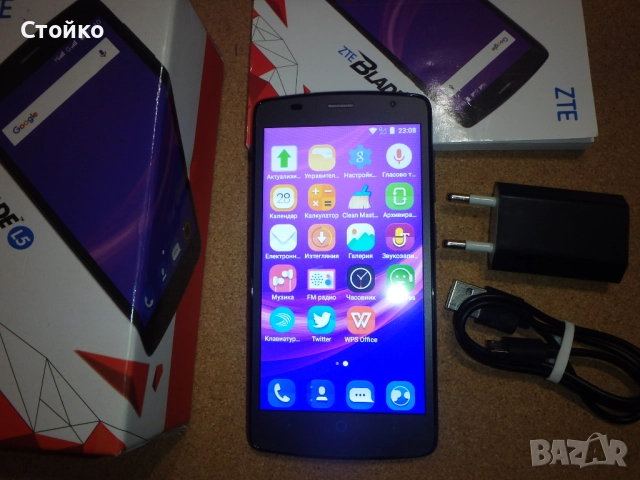 ZTE Blade L5, Dual SIM , 5.0 inches, тъмносив, снимка 2 - ZTE - 52218861