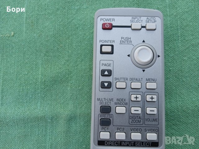 Panasonic Projector Remote Control  N2QAYA000002, снимка 6 - Плейъри, домашно кино, прожектори - 35309999