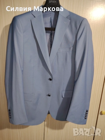 Мъжки костюм ROYAL color 3 светло син цвят, снимка 12 - Костюми - 54001784