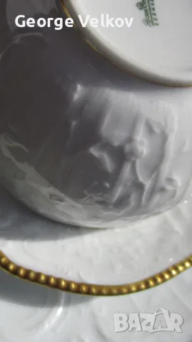 Rosenthal Sanssouci Gold, троен сет за кафе/чай (Розентал Сансуси Голд), снимка 9 - Сервизи - 47753243