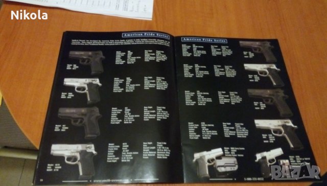 Смит и Уесън каталог с пистолети 2006г - SMITH & WESSON 2006 gun catalog, снимка 4 - Енциклопедии, справочници - 34084749