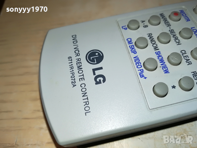 LG 6711R1P072A DVD/VIDEO REMOTE-ВНОС SWISS 1004221805, снимка 13 - Дистанционни - 36409531