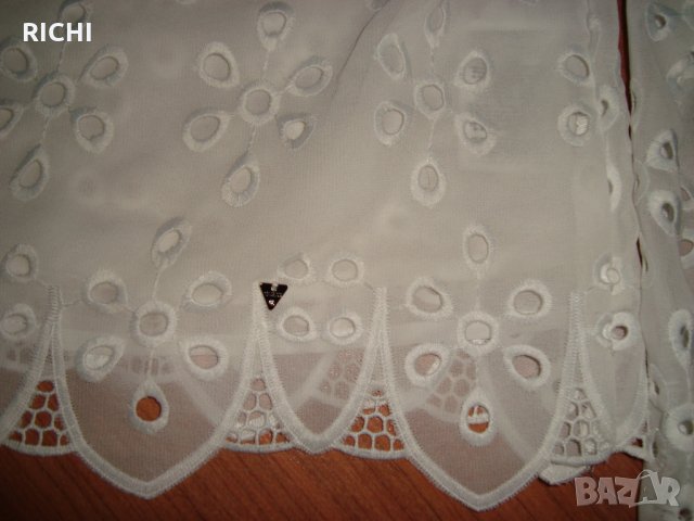 GUESS нова бяла блуза, снимка 5 - Блузи с дълъг ръкав и пуловери - 30999979