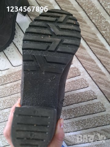 Топли боти естествен велур 37номер, снимка 4 - Дамски боти - 39710585