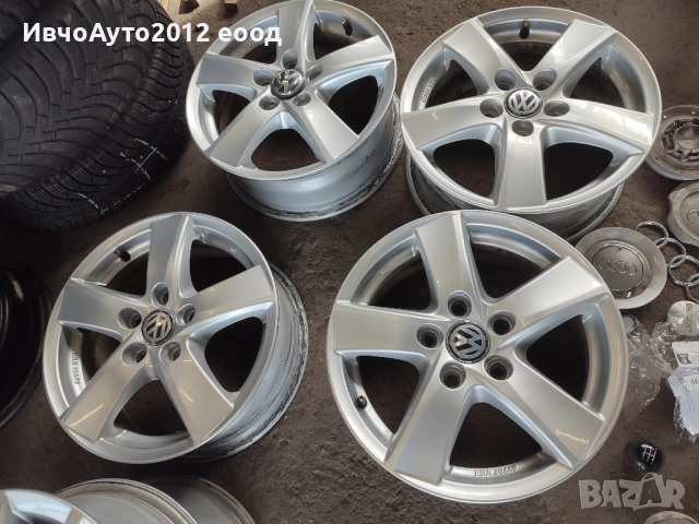Джанти алуминиеви 15 VW SEAT SKODA AUDI, снимка 2 - Гуми и джанти - 52141669