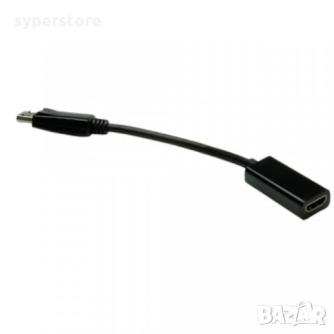 Преходник от DP M към HDMI F Digital One SP01202 Адаптер DP Version 1.2 to HDMI F